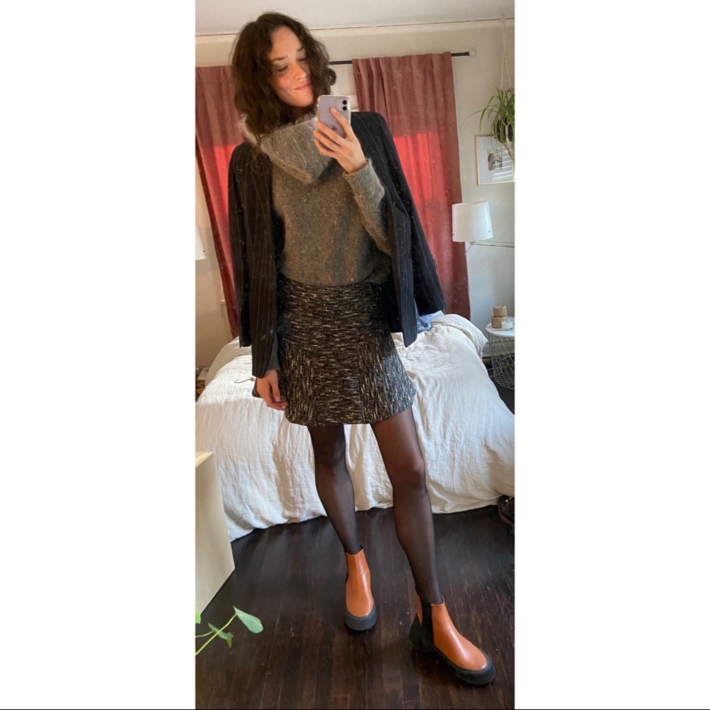JCrew Tweed Mini Skirt